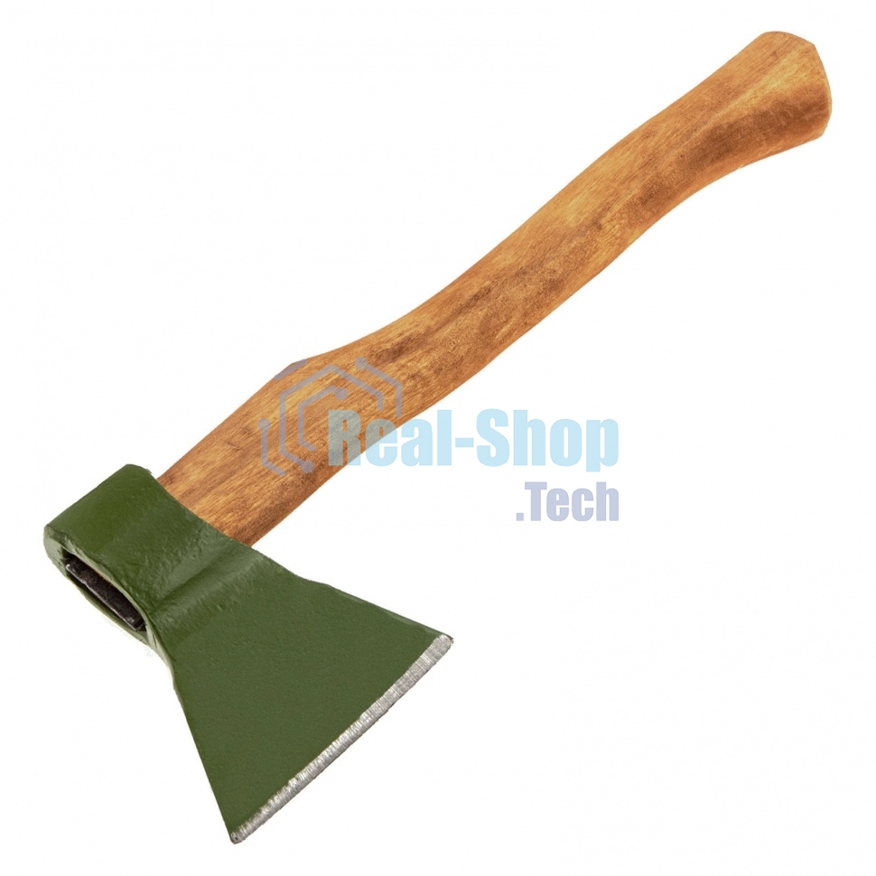 Топор кованный Сибртех, в сборе, 600/850 г, деревянное топорище, 400 мм, Б1