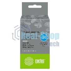 Картридж ленточный Cactus CS-M21-500595YL черный шрифт, желтый фон (12.7 мм, 6.4 м) для Brady BMP21-PLUS, BMP21-LAB