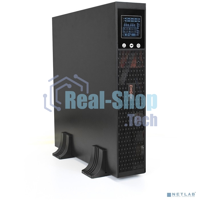 Источник бесперебойного питания Pure Sine Wave ExeGate SinePower UHB-2000.LCD.AVR.C13.RJ.USB.2U 2000VA/1600W,8*C13,RM/Tower