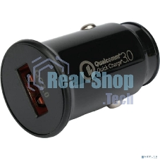 Автомобильное зарядное устройство Cablexpert MP3A-UC-CAR22, 18Вт, быстрая зарядка QC3.0, 1 порт USB