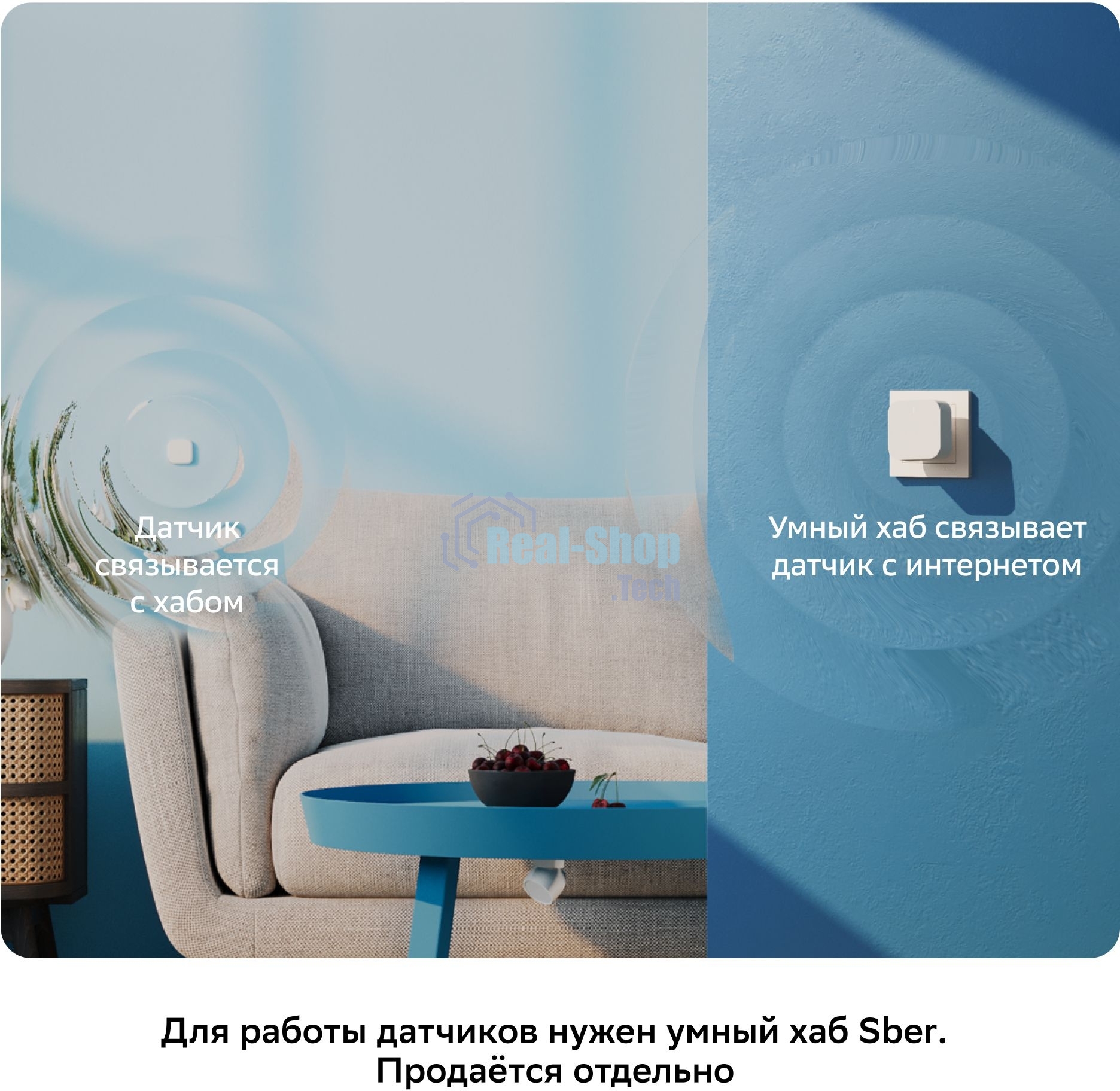 Умный датчик температуры и влажности СБЕР/SBER Zigbee 3.0 (SBDV-00079) 