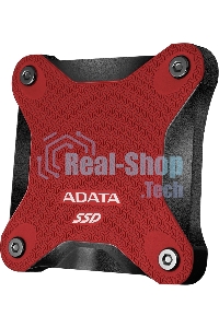 Внешний SSD ADATA SD620, 2TB, USB 3.2 Gen 2 Type-A, R/W 550/480, красный