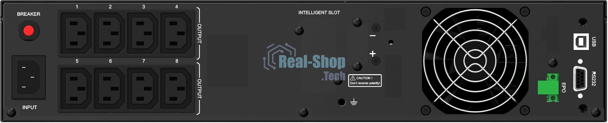 Источник бесперебойного питания Ippon Pacific 2000 1800Вт 2000ВА черный