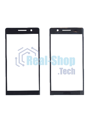 Стекло для Huawei Ascend P6 черное