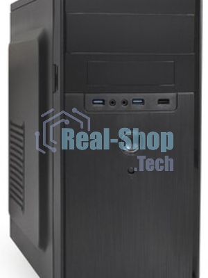 Компьютерный корпус Minitower ExeGate EX286439RUS BA-309U2-400W-8 (mATX, БП AA400 с вент. 8см, 1хUSB+2хUSB 3.0, HD аудио, чер)