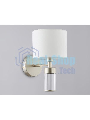 Настенный светильник Ambrella light LH71305 CGD/WH золото/белый E14 max 40W 220*150*260