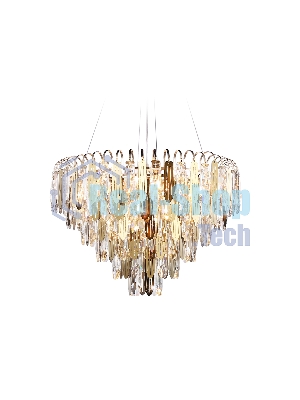 Светильник Ambrella light TR5258/11 SGD/CL золото/прозрачный E27*11 max 40W D600*400
