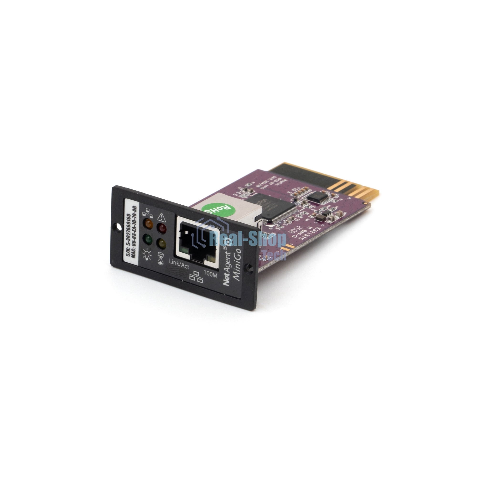 SNMP-модуль БАСТИОН DS 801 для SKAT UPS-RACK от 1000ВА до 3000ВА Мониторинг и упр-е по Ethernet (2174)