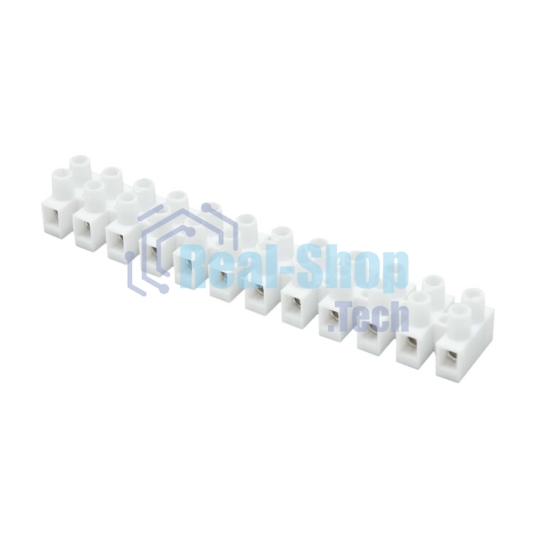 Колодка клеммная 12х2.5мм винт. п/п OK-431-12-PLP ДКС 43112PL/B