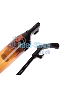 Пылесос вертикальный циклонного типа Endever SkyClean VC-277, темно-серый/оранжевый, мощность 700 Вт, циклонная система фильтрации, 6 шт/уп