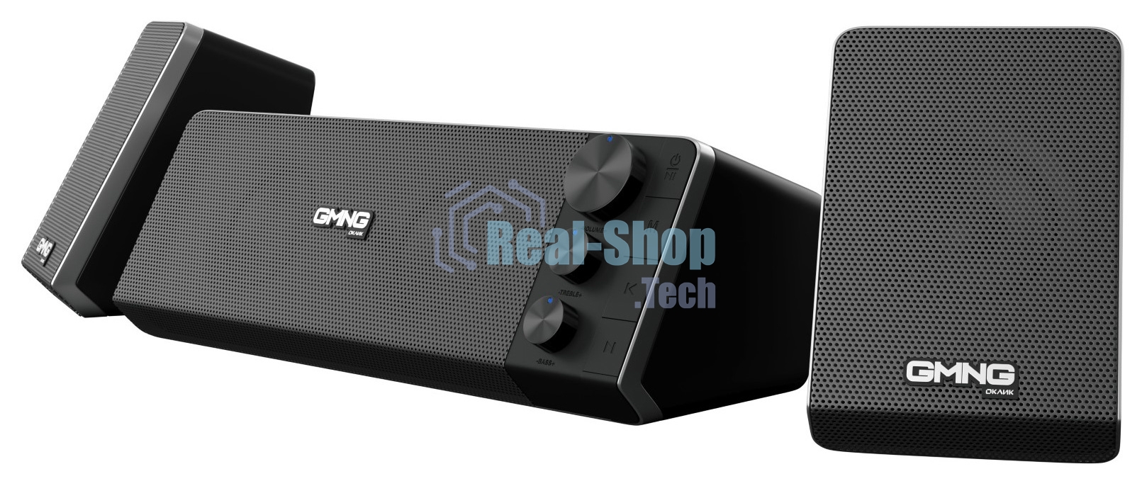 Акустическая система Oklick/Оклик GMNG OK-450 2.1 черный 15Вт BT