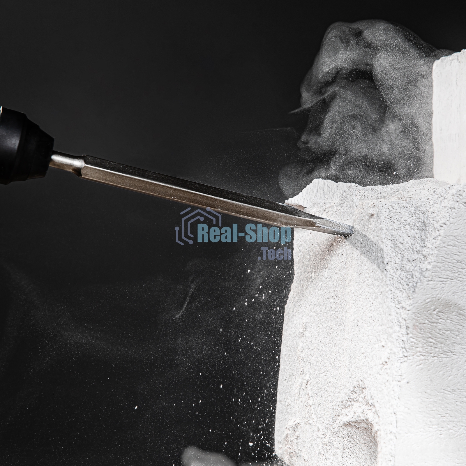 Набор буров Matrix по бетону, 6-8-10х160, 8-10-12х210, 10-12-14х260 мм, зубила 4шт., в боксе