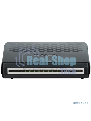 Маршрутизатор беспроводной D-Link DVG-N5402SP/1S/C1A 10/100BASE-TX черный