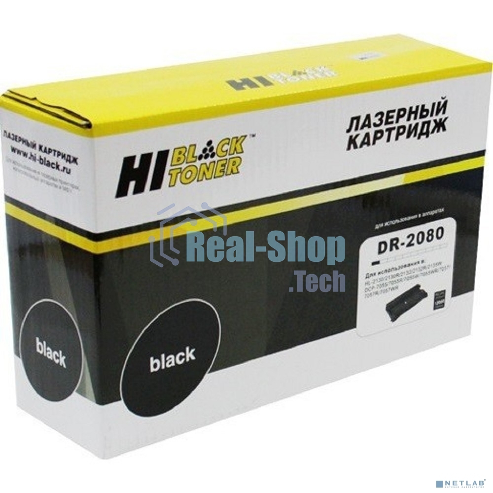Драм-юнит Hi-Black DR-2080 для Brother HL-2130R/DCP-7055WR (Hi-Black) DR-2080, 12K