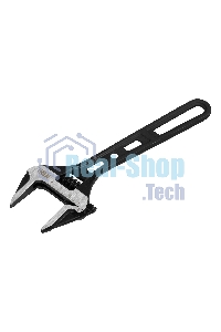 Ключ разводной Denzel 200 мм, CrV, кованый