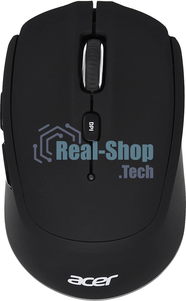 Мышь беспроводная Acer OMR050 черный, 1600 dpi, радиоканал, Bluetooth, USB, кнопки - 6