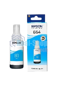 Чернила для Epson C13T66424A Epson L100 (cyan) 70 мл