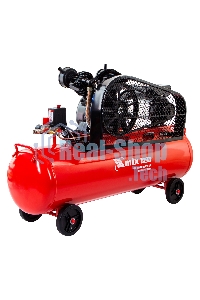 Компрессор воздушный МТХ КР2500/80 рем. привод, 2,5 кВт, 80 литров, 420 л/мин