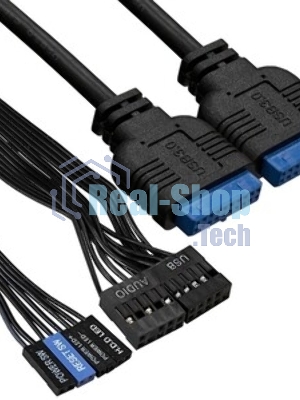 Компьютерный корпус Minitower ExeGate EX286439RUS BA-309U2-400W-8 (mATX, БП AA400 с вент. 8см, 1хUSB+2хUSB 3.0, HD аудио, чер)