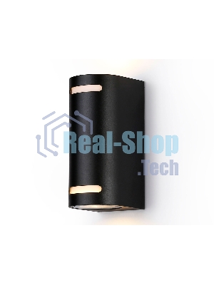 Светильник Ambrella light ST3744/2 BK черный IP54 GU10/2 max 35W 150*68*92