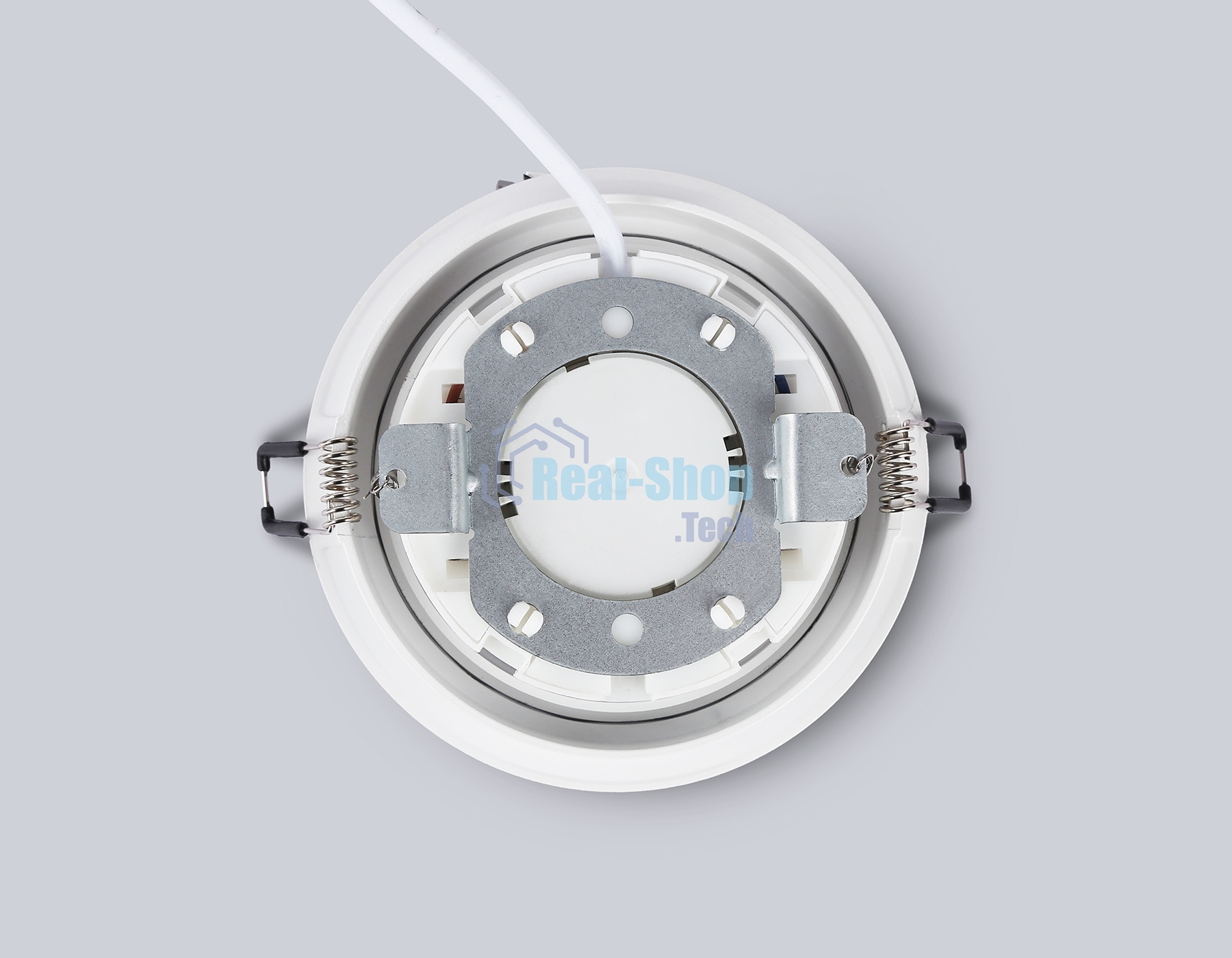 Светильник Ambrella light TN6601 WH белый IP44 GX53 max 15W D110*23