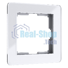 Рамка на 1 пост Acrylic (белый) W0012701