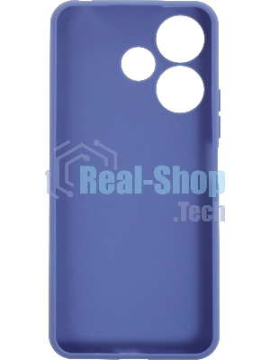 Чехол (клип-кейс) BoraSCO для Xiaomi Poco M6 4G Silicone Case лавандовый (73630)