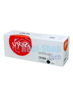 Картридж лазерный Sakura C9700A для HPColor LaserJet 1500/2500 series, черный, 4000 к.