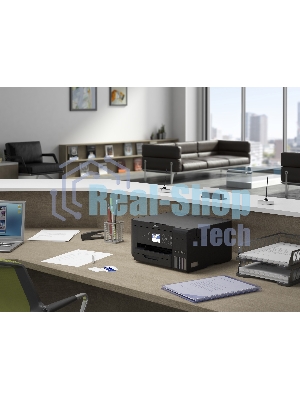МФУ струйное Epson L6160 (C11CG21404), струйный СНПЧ копир/принтер/сканер A4 Duplex Net WiFi USB RJ-45 черный