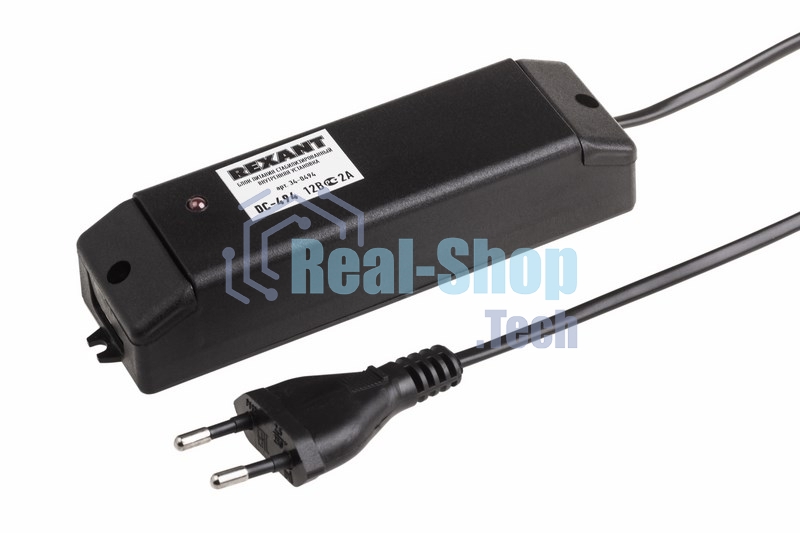 Блок питания стабилизированный Rexant 12В, 2А, внутренняя установка DC-494