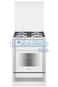 Плита газовая Gefest ПГ 6300-03 0040 белый, конфорок 4 шт, духовка 52 л, 60 см x 85 см x 60 см