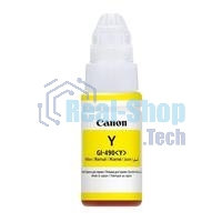 Чернила Canon GI-490Y 0666C001 желтый для Canon Pixma G1400/2400/3400 (70мл)