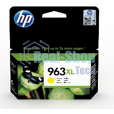 Картридж струйный HP 963XL 3JA29AE желтый увеличенной емкости (1600 стр) для HP OfficeJet Pro 9010, 9013, 9020, 9023