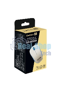 Мышь беспроводная ExeGate Professional Standard SR-9055W белый, 1200 dpi, радиоканал, USB, кнопки - 3