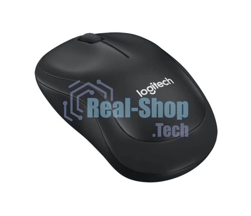 Мышь беспроводная Logitech B220 Silent черный, 1000 dpi, радиоканал, USB, кнопки - 3