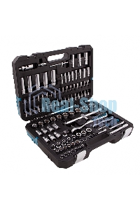 Набор инструментов Gross 109 предметов, 120 зубьев, CrV 1/4, 1/2