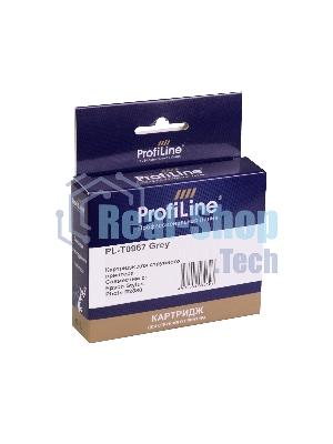 Картридж струйный ProfiLine PL-T0967 для принтеров Epson Stylus Photo R2880 с чернилами Grey 11,4 мл