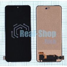 Дисплей для Xiaomi Redmi Note 10, Redmi Note 10S, Poco M5s (TFT) черный