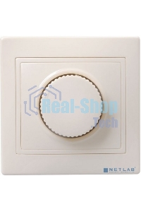 Светорегулятор поворот. СП КВАРТА IP20 ВСР10-1-0-ККм крем. ИЭК EDK10-K33-03-DM