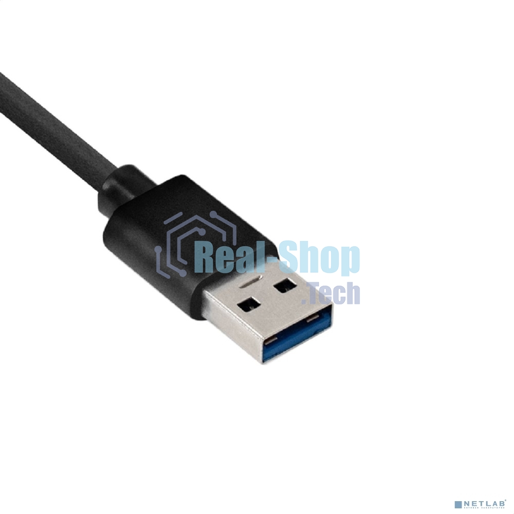 USB-концентратор 4-в-1 ExeGate DUB-331T (кабель-адаптер USB3.0 --> 3xUSB2.0, 1xUSB3.0, Plug&Play, черный)