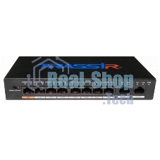 Коммутатор TRASSIR TR-NS25102S-300-8POE