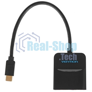 Адаптер Type-C на VGA, USB 3.0 + Type-С для MacBook, серебристый