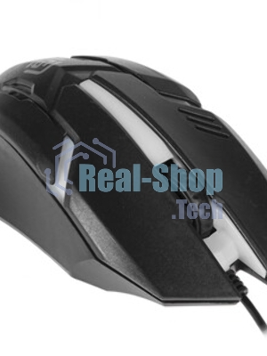 Мышь проводная Oklick 396M INSOMNIA черный, 1000 dpi, USB, кнопки - 3