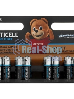 Батарея Opticell Turbo MAX LR6 AA (2шт) блистер
