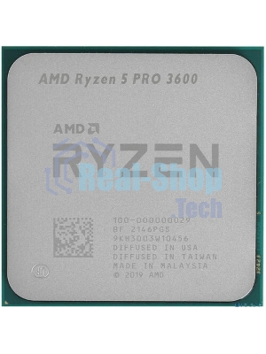 Процессор AMD Ryzen 5 PRO 3600 6C/12T (3.6 Base/4.2GHz Max,35MB,65W,AM4) tray