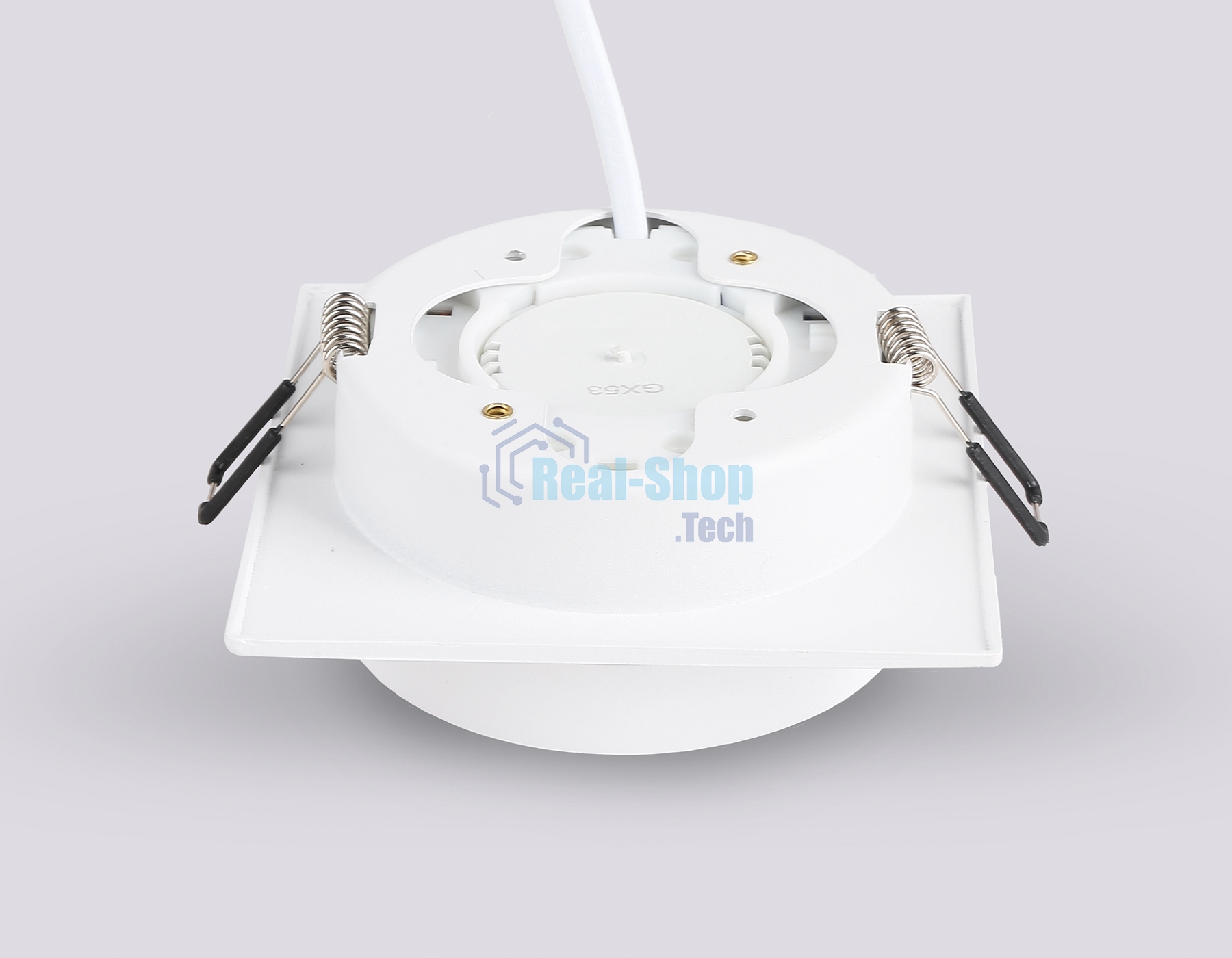 Светильник Ambrella light TN52421 WH/FR белый/белый матовый GX53 max 12W 105*105*45