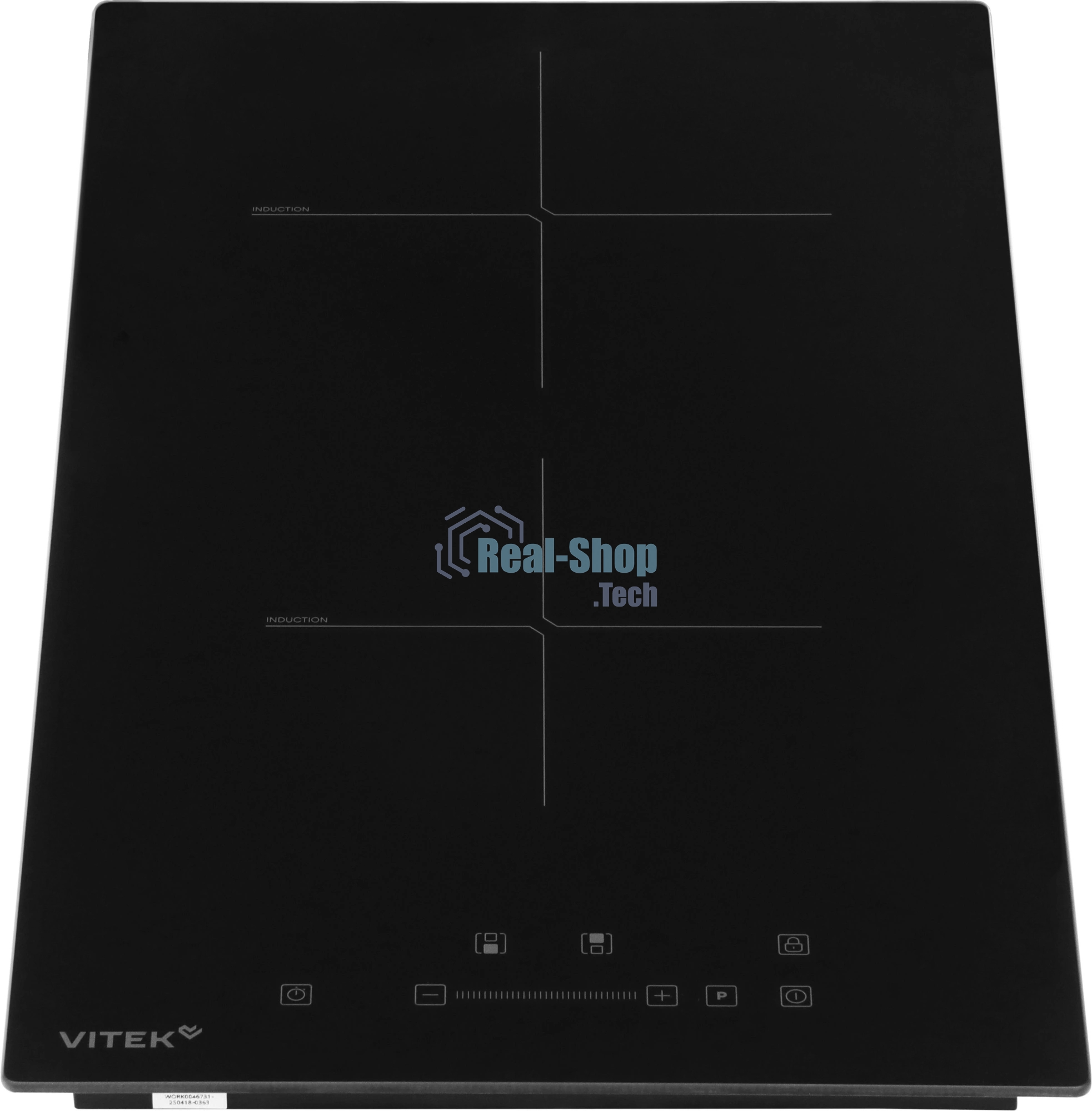 Индукционная варочная поверхность Vitek VHI3210, 2 конфорки, стеклокерамика, 3500 Вт