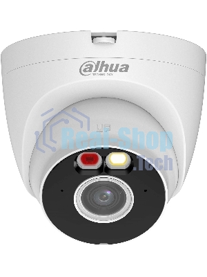Камера видеонаблюдения Dahua DH-IPC-HDW1339DA-SAW-IL, IP, 3 Мп, 2.8 мм, белый