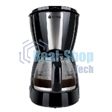 Кофеварка капельная Vitek VT-1503 черный, исп. кофе - молотый, 1.2 л, 900 Вт.
