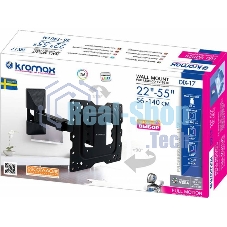 Кронштейн Kromax DIX-17 BLACK (для LED/LCD телевизоров 22